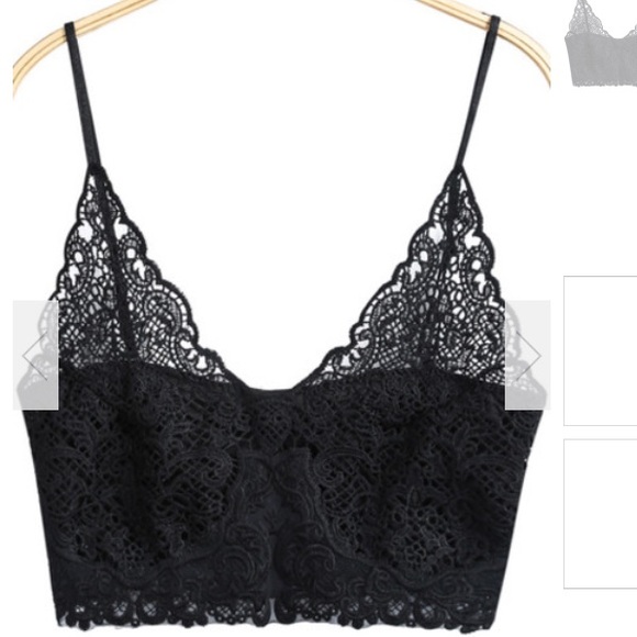 Crochet Front Crop Top