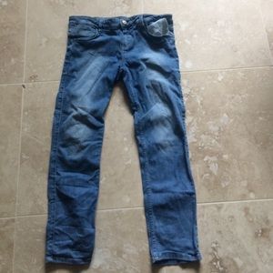 Zara light wash skinny jeans