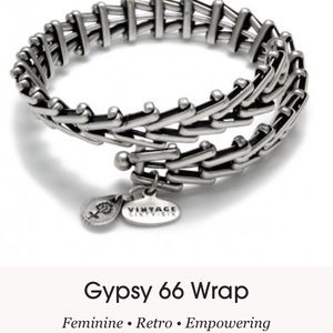 Alex and Ani Gypsy 66 Wrap bracelet
