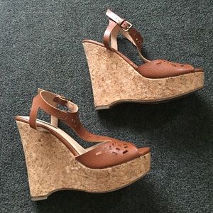 Forever 21 T-strap wedges