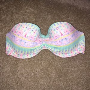 BRAND NEW Victoria secret swim top. Aztec size 34D