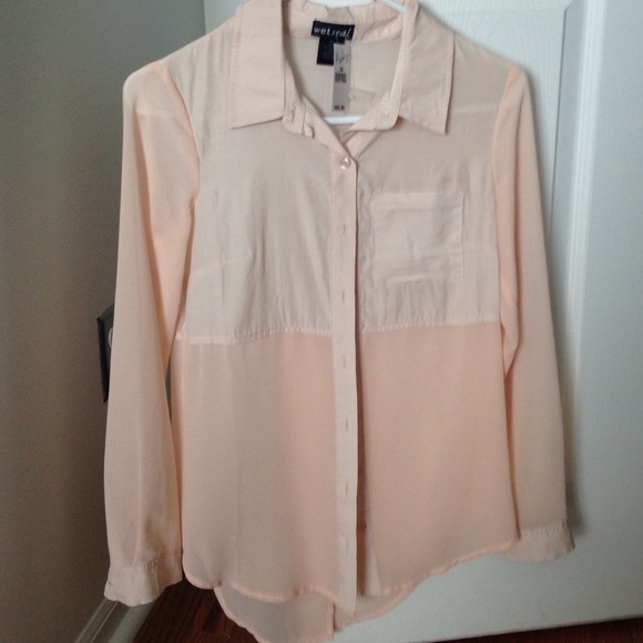 Sheer dress top