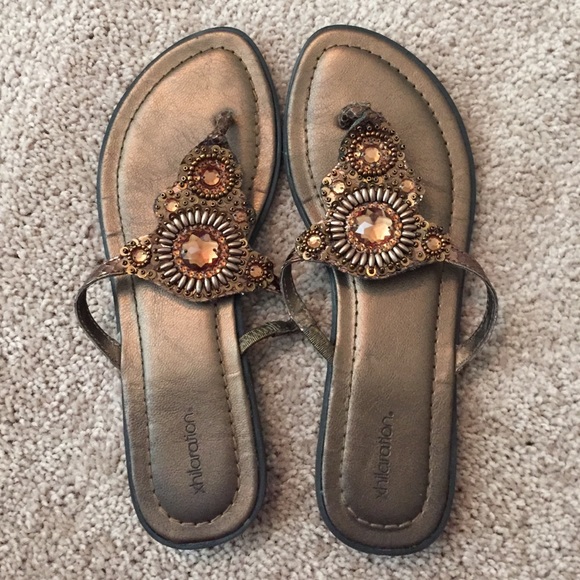 Cute brown target sandals!!!