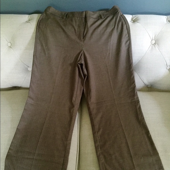 New York & Company brown slacks