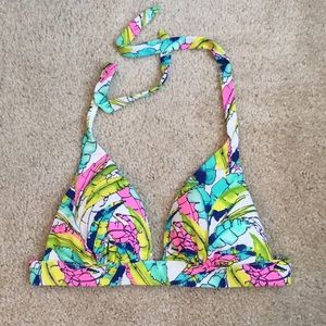 Victoria's Secret push up halter top bikini
