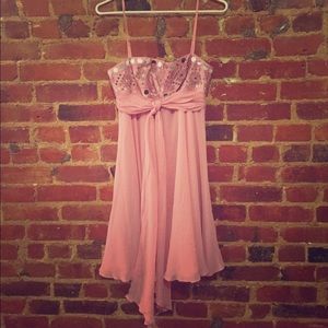 BCBG pink cocktail dress