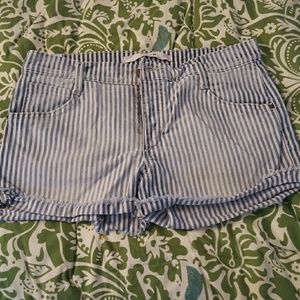Joe's striped denim shorts