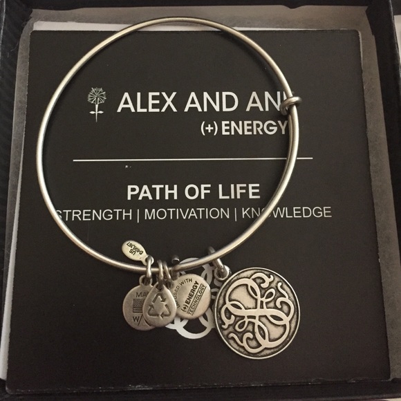 Alex and Ani silver path of life bracelet