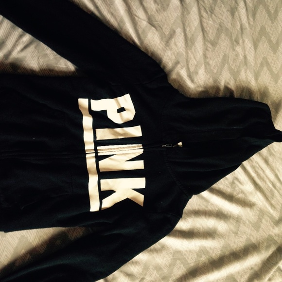 🚫TRADED🚫PINK Zip Up Sweater - Picture 1 of 1