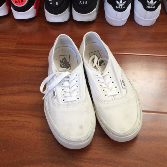 All white vans
