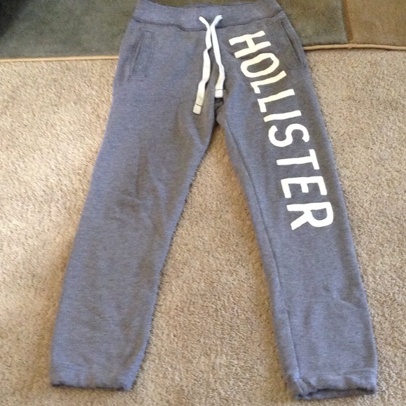 Grey Hollister Joggers