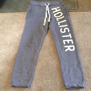 Grey Hollister Joggers
