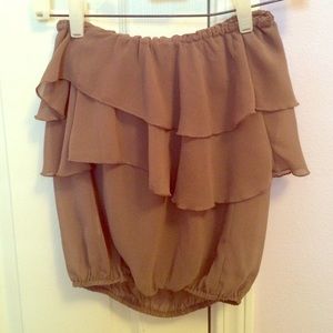 Tube top from Nordstroms!