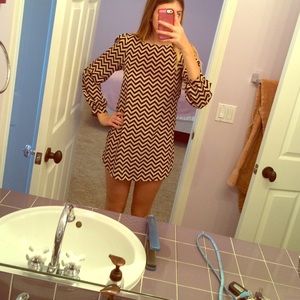 Long sleeve Everly dress.