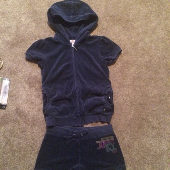 juicy couture short set - Picture 2 of 2