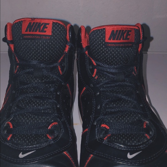 Red/black NIKE shoes
