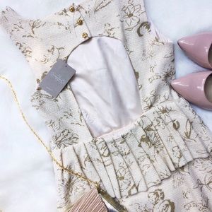 NEW🚩Anthropologie Windowpane Dress