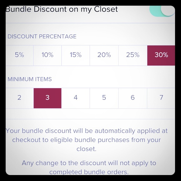 Bundle discount!!!