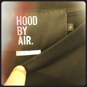 HOOD BY AIR - "The Ache" Black Tee