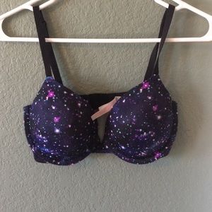 PINK 34D Galaxy Bra