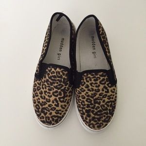 Leopard Print Madden Girl Sneakers