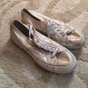 Gold Superga
