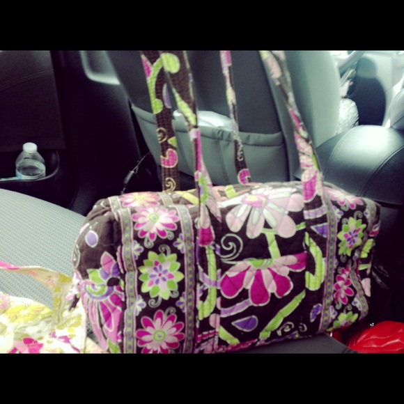 Vera Bradley brown duffel