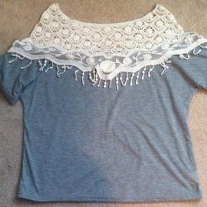 Crochet t-shirt top!