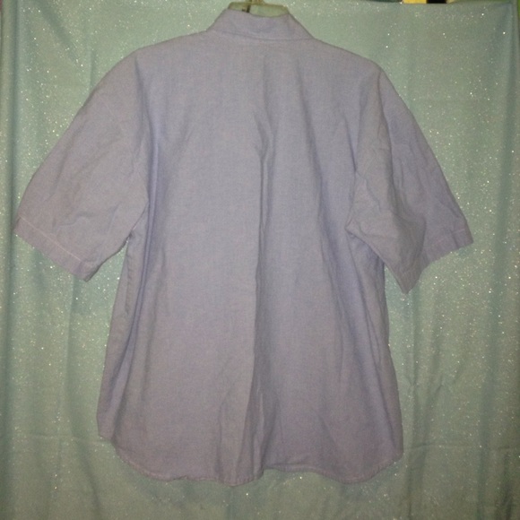 Denim republic sz Large cotton button up top - Picture 2 of 3