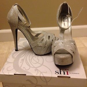 Glitter heels