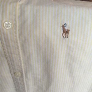 Ralph Lauren Yellow Stripe Oxford