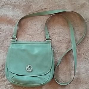 Mint Green cross body bag by Relic