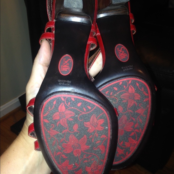 Hot red Sofft heals. Great for all occasions. - Picture 3 of 4