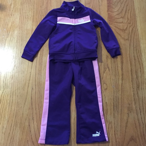 purple puma outfit