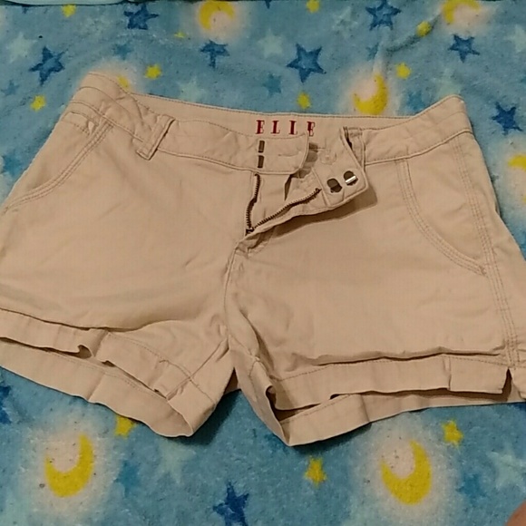 Tan Elle shorts