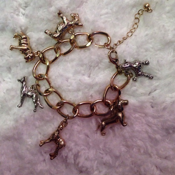 Doggy charm bracelet