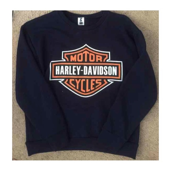 harley davidson crew sweatshirt