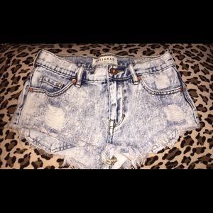 PacSun short high waisted shorts