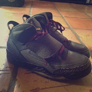 Size 9.5 Jordan SON OF MARS Bordeaux color way