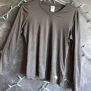 Silky, Black North Face Shirt