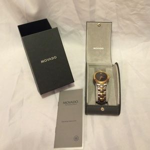 Authentic Movado men's watch.
