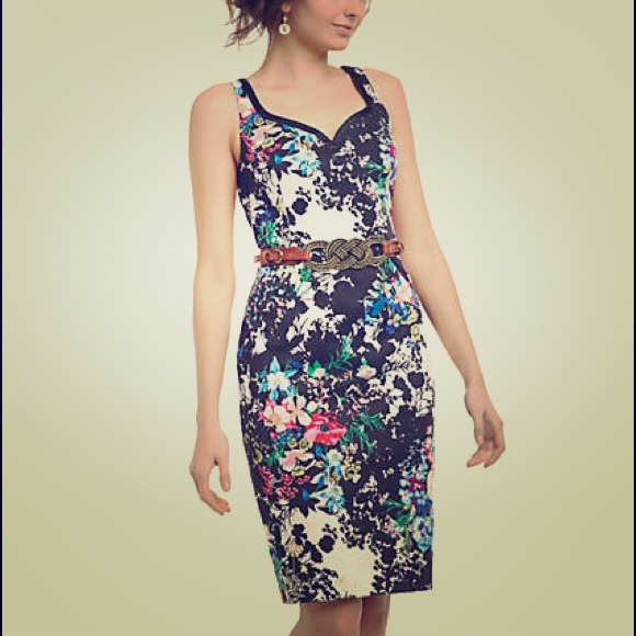 Chroma Shadow Sheath Dress by Leifnotes