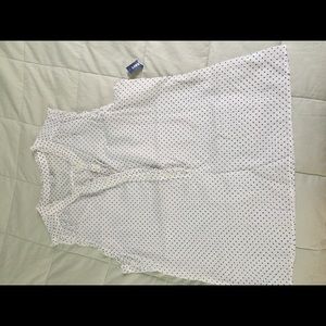 Polka Dot Old Navy Sleeveless Shirt