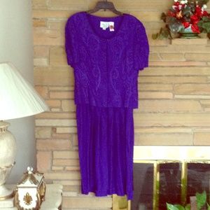 Purple Kathie Lee Suit