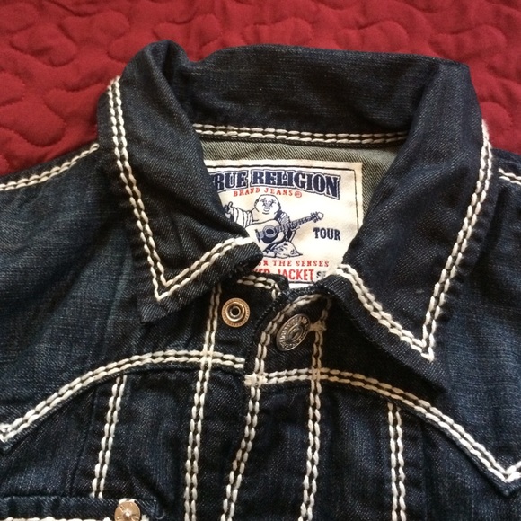 TRUE RELIGION JEAN JACKET - Picture 2 of 4