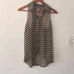Chevron tank top