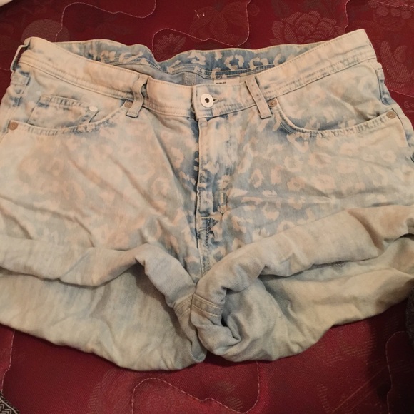High waisted shorts