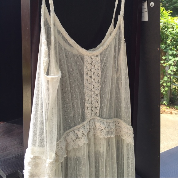 Crochet Mesh Gauzy Beach Dreas