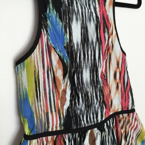 Peacock Pattern Dress - Picture 4 of 4