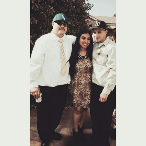 Leopard High-Low Dress - Picture 3 of 4